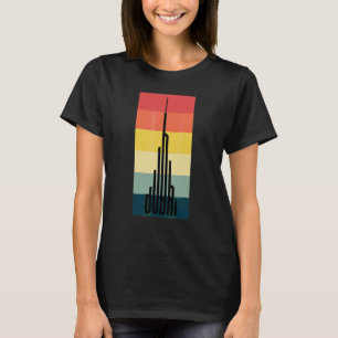 T-shirt Impressionnant gratte-ciel Burj Khalifa de Dubaï V
