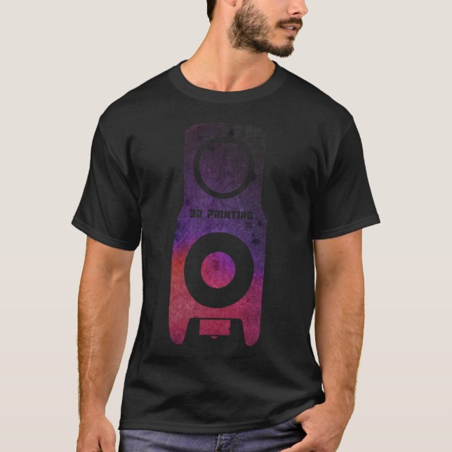 T-shirt Imprimante 3D - illustration 3 (Devant)