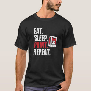 T-shirt Imprimante 3D Imprimante 3D en mode veille