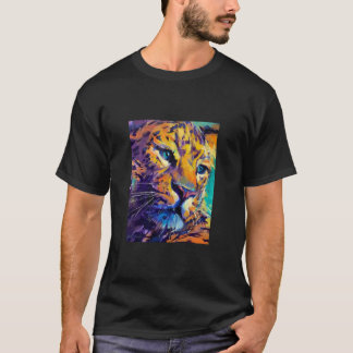 T-shirt imprimé Cheetah Vibrant