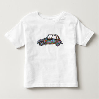 T-shirt imprimé de Citroen Dyane bloqué