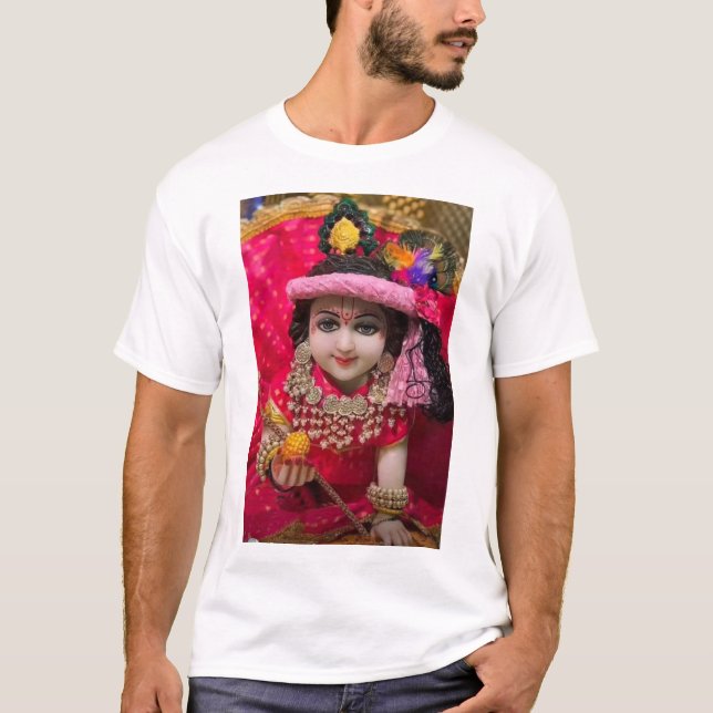 T-shirt imprimé de Sree Krisna Designer (Devant)