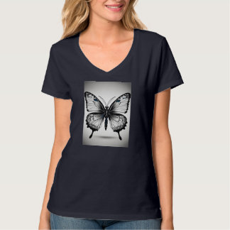 T-shirt imprimé papillon