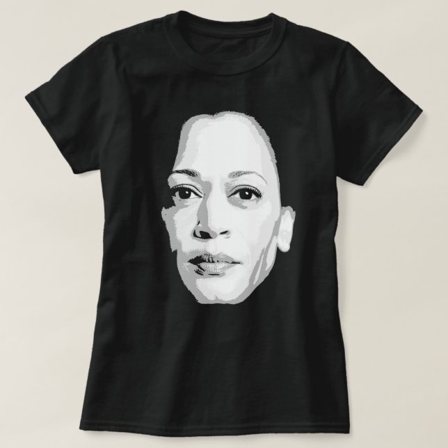 T-shirt Imprimé sur écran Kamala Harris (Design devant)