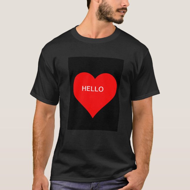 T-shirt imprimé unique (Devant)