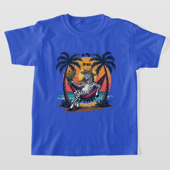 T-shirt imprimé zèbre (Poser)