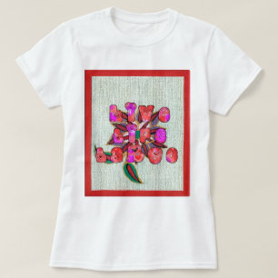 T-shirt Imprimer l'art "Live Life Large"