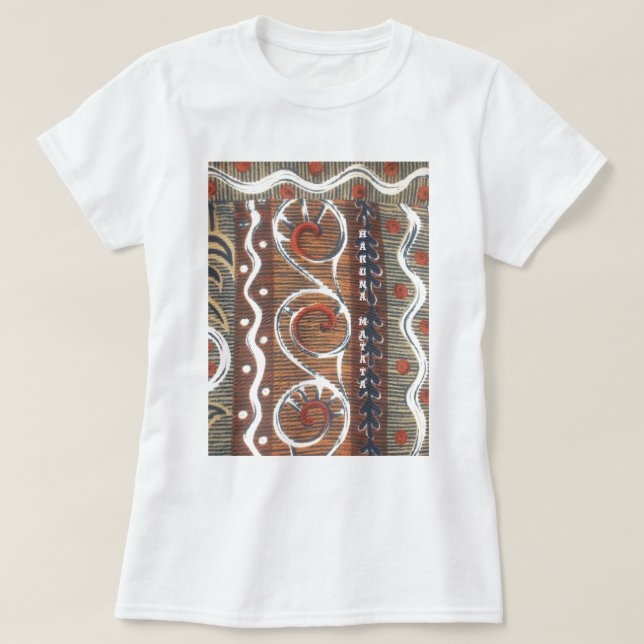 T-shirt Imprimer Motif Africain vintage (Design devant)