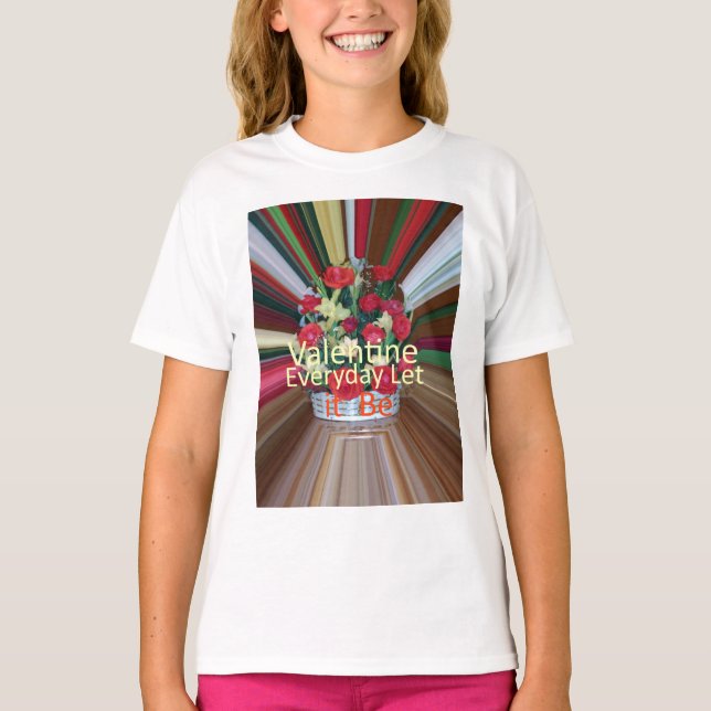 T-shirt Imprimer Saint-Valentin (Devant)