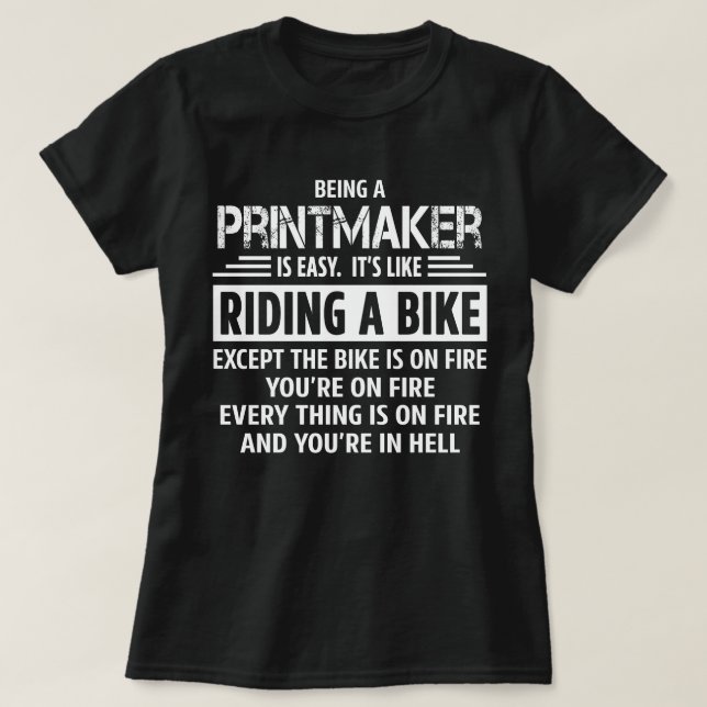 T-shirt Imprimeur (Design devant)