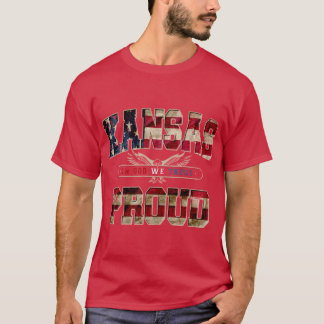 T-shirt In God We Trust Kansas Proud Strong Awesome Design