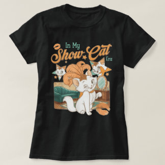 T-shirt In My Showcat Era Funny Retro Cat Shirt