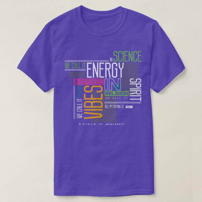 T-shirt In Science1145 (Design devant)