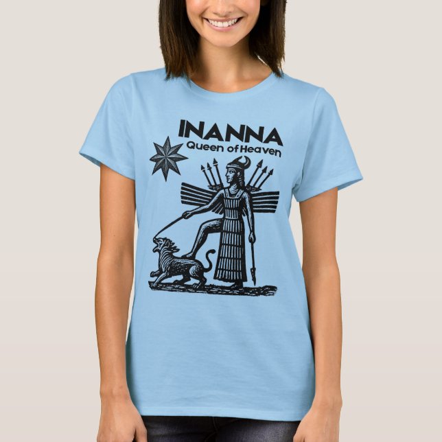 T-shirt INANNA Ishtar Reine du Ciel (Devant)