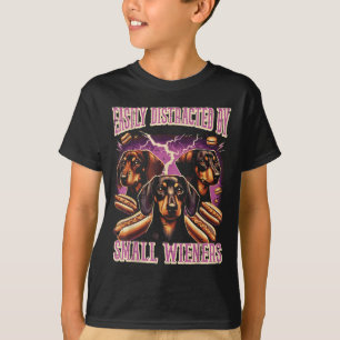 T-shirt Inapproprié Facilement Distrait Par De Petits Dach