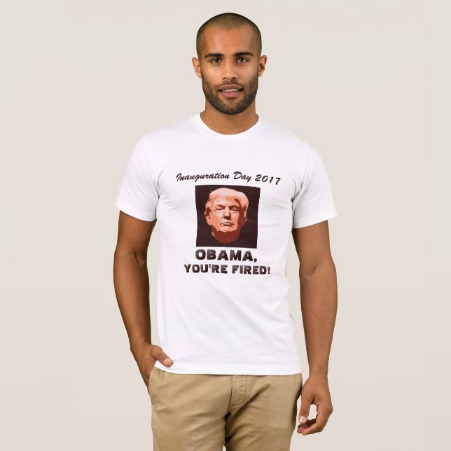 T-shirt Inauguration de Trump 2017 (Devant entier)