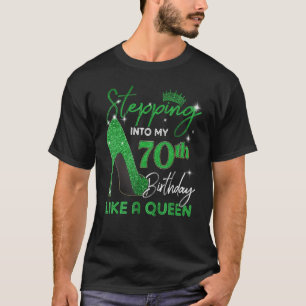 T-shirt Inaugurer Mon 70e anniversaire Cadeaux Femme haute