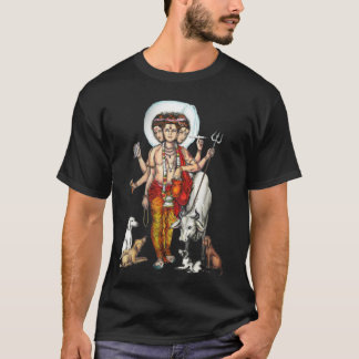 T-shirt Incantation de Dattatreya/Guru des hommes