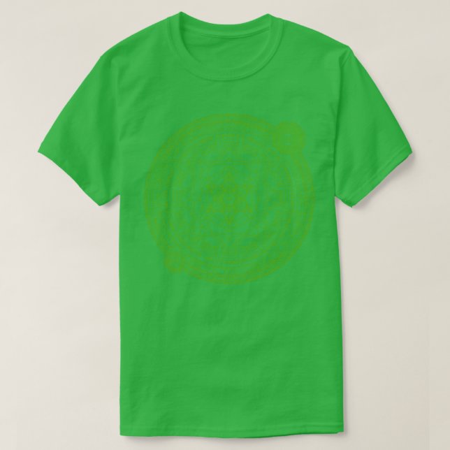 T-shirt Incantations vertes (Design devant)