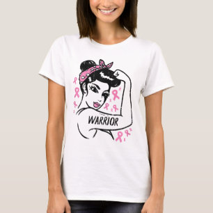 T-shirt Incassable Ruban rose Cancer du sein Gi de sensibi
