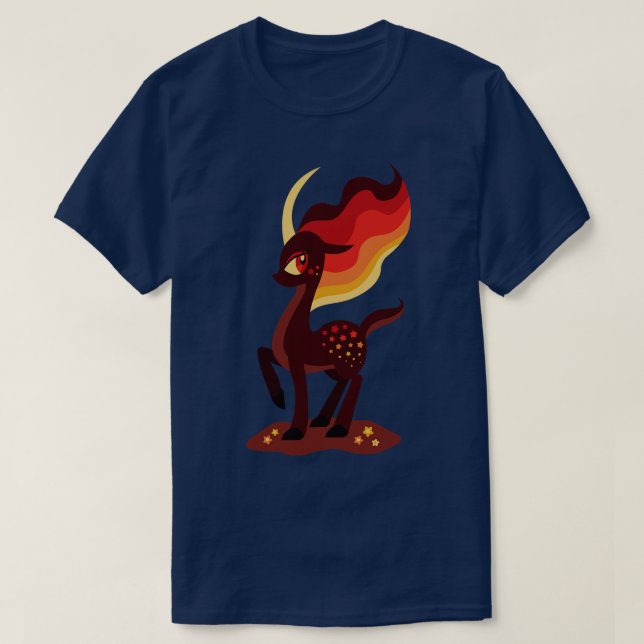 T-shirt Incendie dans la forêt (Design devant)