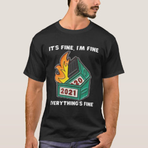 T-shirt Incendie de dumping