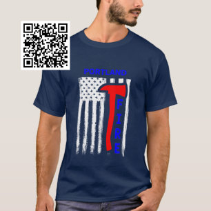 T-shirt incendie de Portland