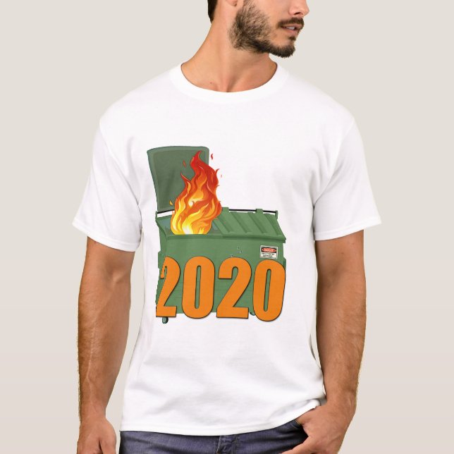 T-shirt Incendie du Dumpster 2020 (Devant)