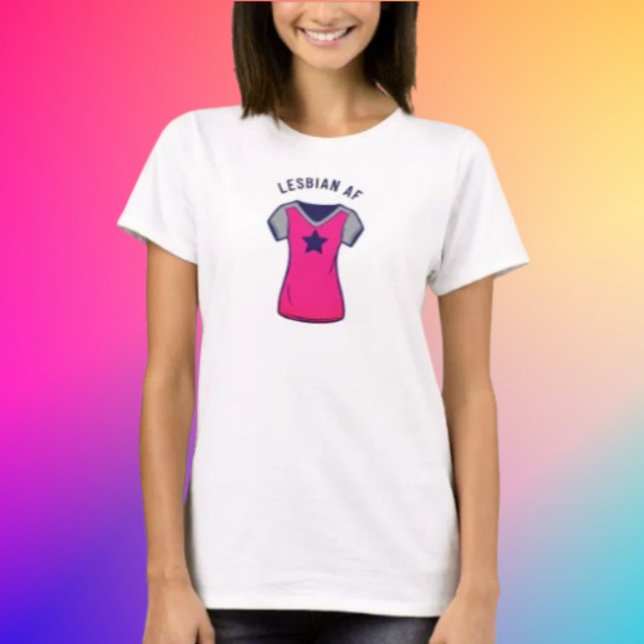 T-shirt Inception Pride : Lesbienne AF (Créateur téléchargé)