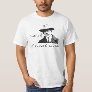 T-shirt Incertitude de Heisenberg