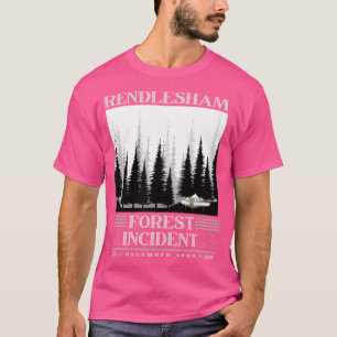 T-shirt Incident forestier de Rendlesham à la vue
