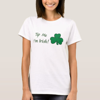 T-shirt Inclinez-moi que je suis irlandais !