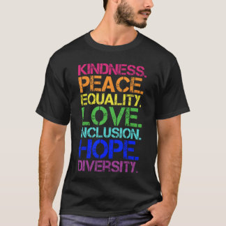 T-shirt Inclusion Égalité Diversité Droits de l'Homme 1
