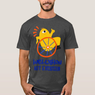 T-shirt Inclusion non exclusive pour les personnes handica