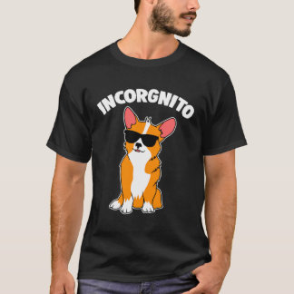 T-shirt Incognito Corgi