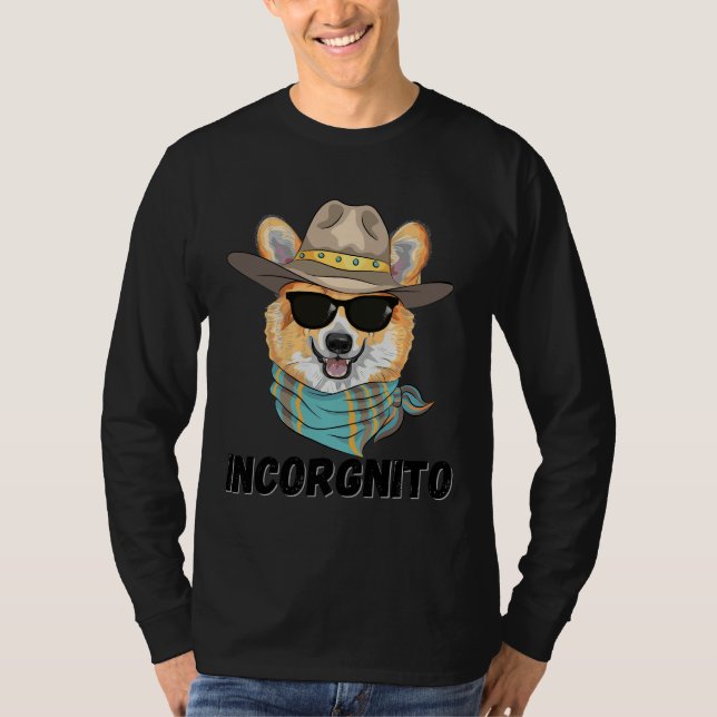 T-shirt Incognito Corgi Incorgnito Corgi 547 (Devant)