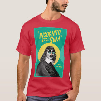 T-shirt Incognito Ergo Sum Descartes 1