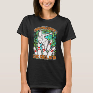 T-shirt Incombable Cette Fille Est 10 Anniversaire Bowling