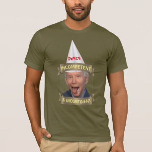 T-shirt incompétent et incontinent de Biden