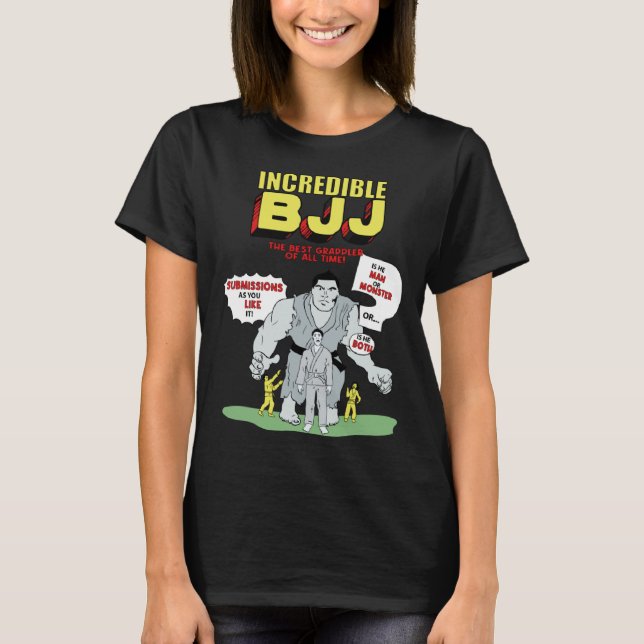 T-shirt Incredible BJJ Brazilian Jiu Jitsu BJJ MMA (Devant)