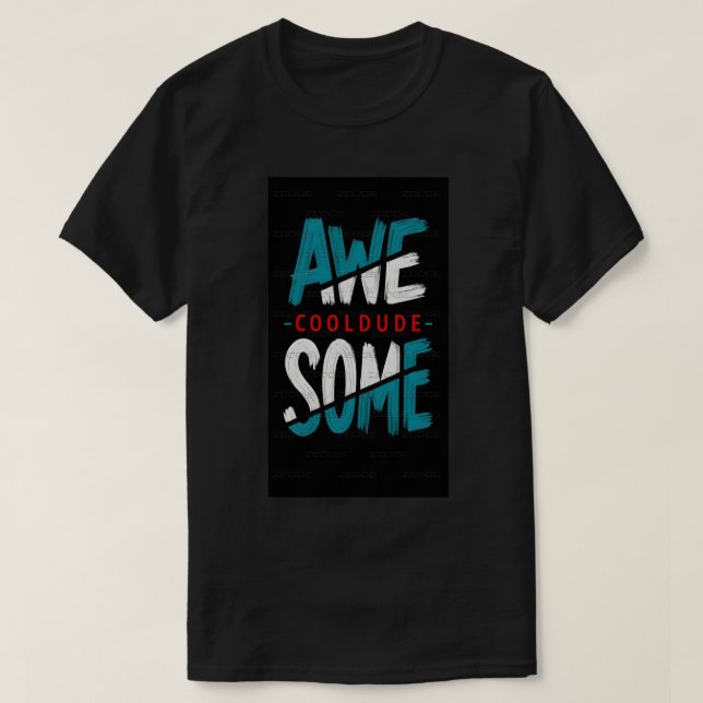 T-shirt Incroyable. (Design devant)