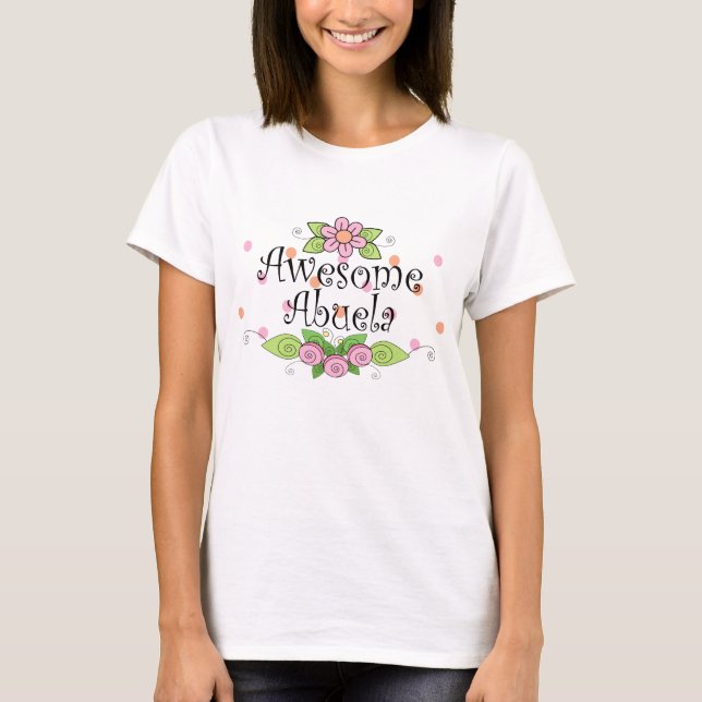 T-shirt Incroyable Abuela (Devant)