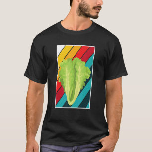 T-shirt Incroyable Amour de Laitue Nourriture Végétalienne