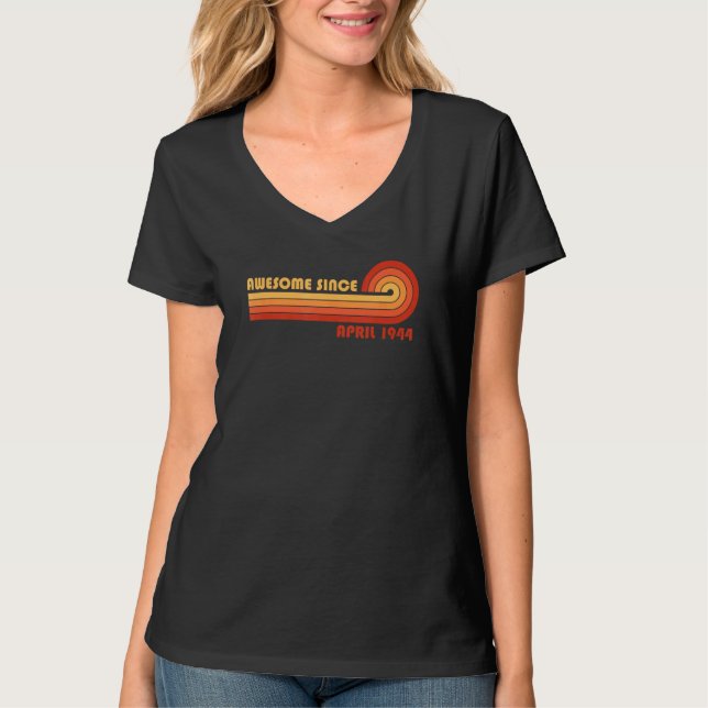 T-shirt Incroyable depuis avril 1944 (Devant)