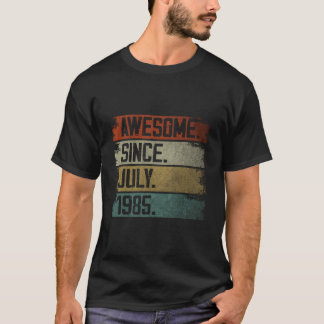 T-shirt Incroyable depuis juillet 1985 38e 38