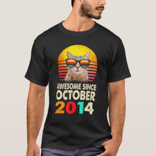 T-shirt Incroyable depuis octobre 2014 8ème anniversaire