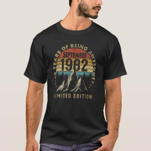 T-shirt Incroyable depuis septembre 1982 40 ans 40e annive