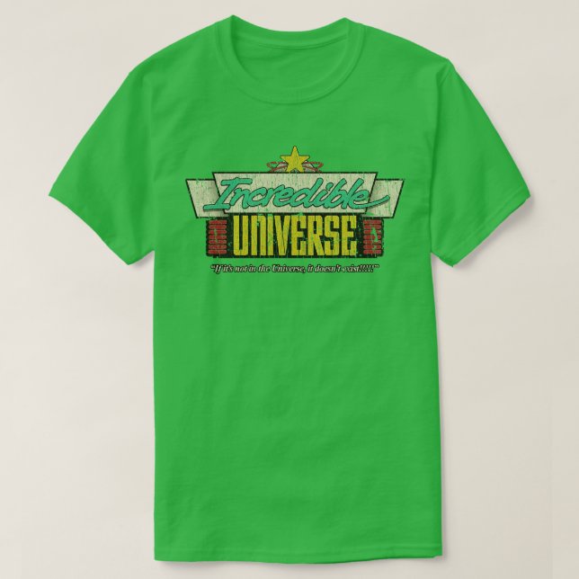 T-shirt Incroyable Univers 1992 (Design devant)