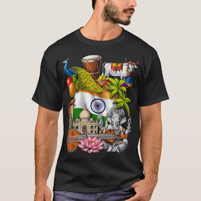 T-shirt Inde (Devant)