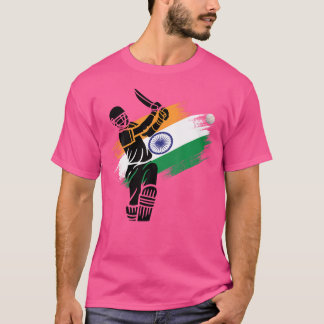 T-shirt Inde Cricket 2024 Jersey Indian Cricket Squad Fla